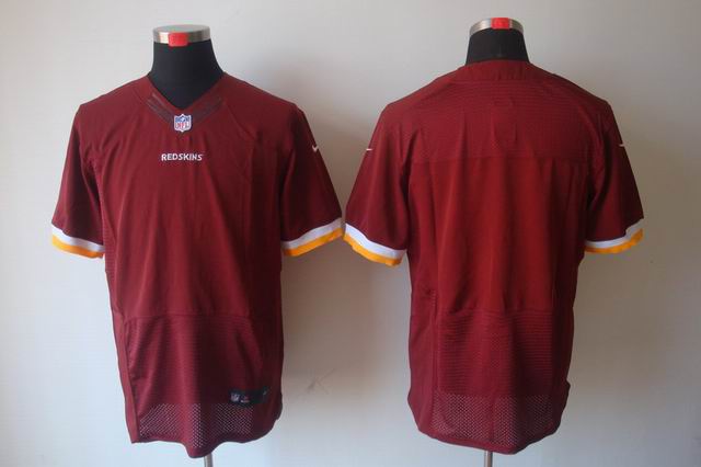 Nike NFL Washington Redskins blank red elite jersey