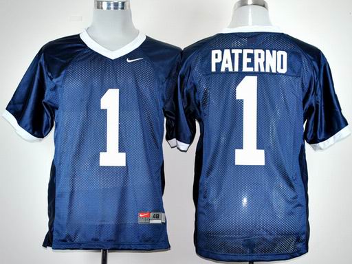 Nike Penn State Natty Lions Joe Paterno 1 Navy Blue Coach College Football Jersey