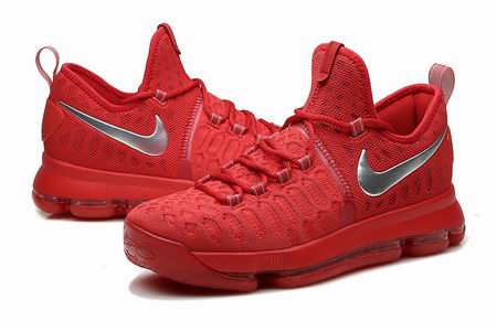 Nike Zoom KD 9 shoes red