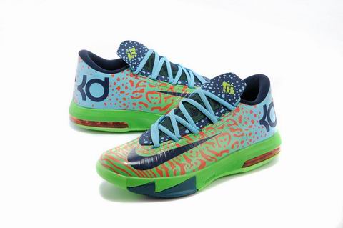 Nike Zoom KD VI shoes green blue