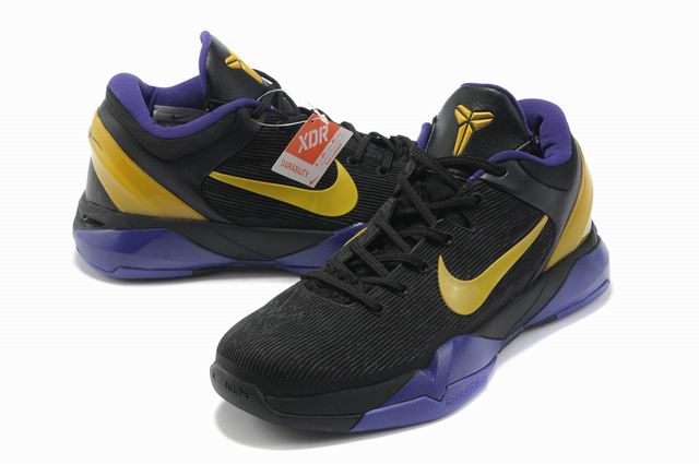 Nike Zoom Kobe VII 488244 071 black purple yellow