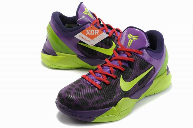 Nike Zoom Kobe VII 488244 purple red green