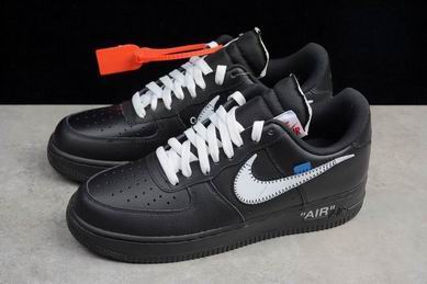 Nike air force 1 low shoes black