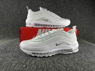 Nike air max 97 shoes all white