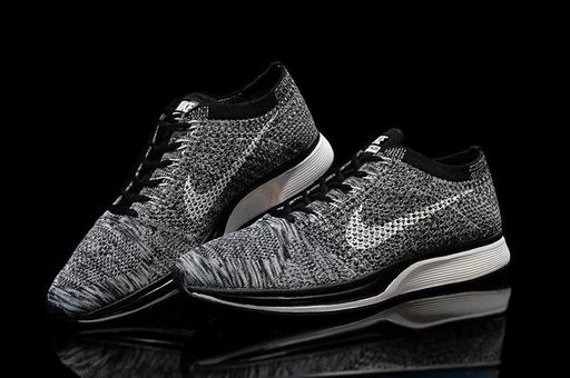 Nike flyknit shoes grey
