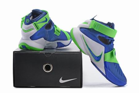 Nike james 9 shoes blue green