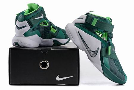 Nike james 9 shoes green white