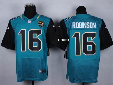 Nike nfl Jaguars #16 Robinson green elite Jersey