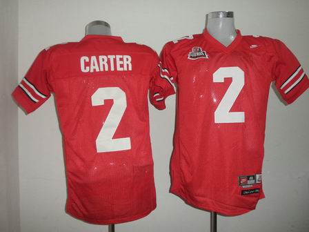 Ohio State Buckeyes 2 Cris Carter Red College Football Jersey
