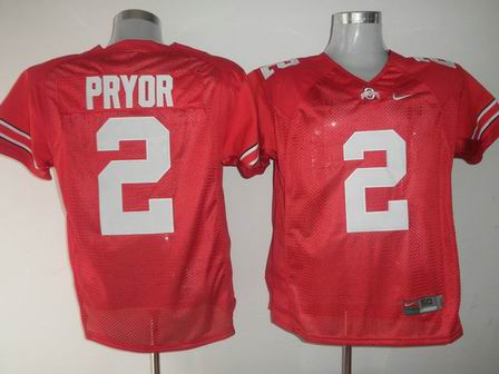 Ohio State Buckeyes 2 Terrelle Pryor Red College Football Jersey