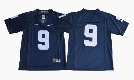 Penn State Nittany Lions Trace McSorley #9 College Football Jersey Blue