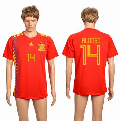 Spain home #14 ALONSO