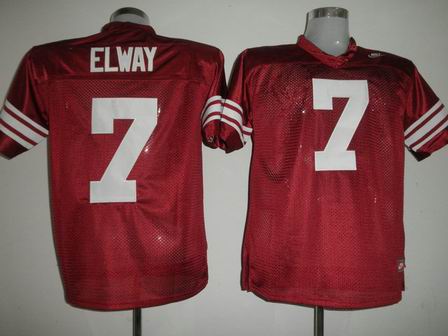 Stanford Cardinals 7 John Elway Red NCAA College Football Jersey