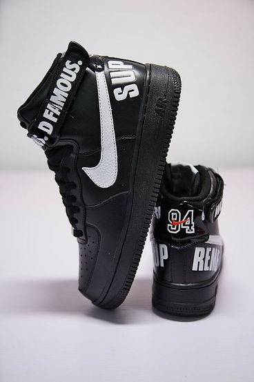 Supreme x Nike Air Force 1 SP HIGH black