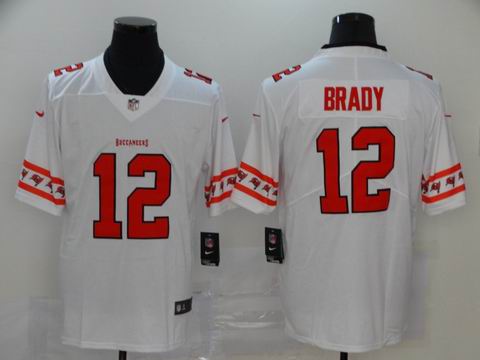Tampa Bay Buccaneers #12 Brady white jersey