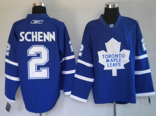 Toronto Maple Leafs #2 Luke Schenn Blue NHL Jersey