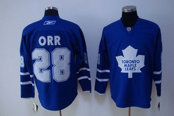 Toronto Maple Leafs #28 Colton Orr Blue NHL Jersey