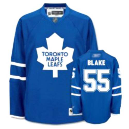 Toronto Maple Leafs #55 Jason Blake Blue NHL Jersey