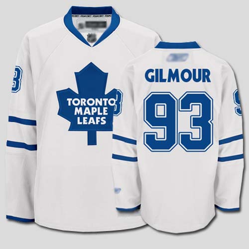 Toronto Maple Leafs #93 Doug Gilmour White NHL Jersey