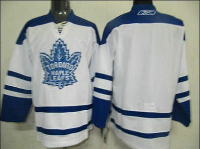 Toronto Maple Leafs Blacnk Jersey White Thrid Hockey