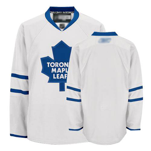 Toronto Maple Leafs Blank White NHL Jersey