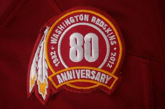 Washington Redskins 80 Anniversary patch