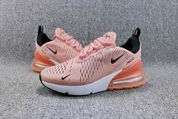 Women Air max 270 shoes pink