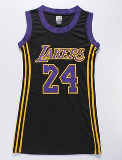 Women NBA Lakers #24 Bryant black jersey
