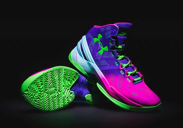 Women curry shoes purple pink green