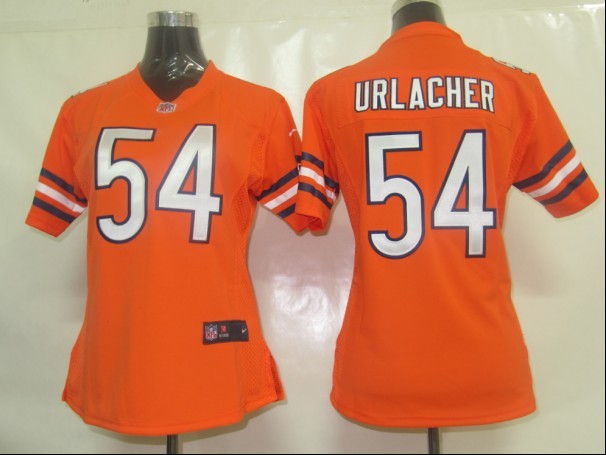 Womens Nike Chicago Bears 54 Urlacher Authentic Elite Jersey