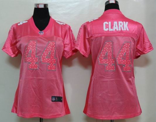 Womens Nike Indianapolis Colts 44 Clark Pink Elite Jerseys