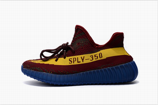 Yeezy 350 V2 boost red yellow blue