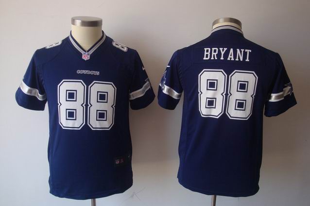 Youth Nike NFL Cowboys 88 Bryant blue Game Jersey