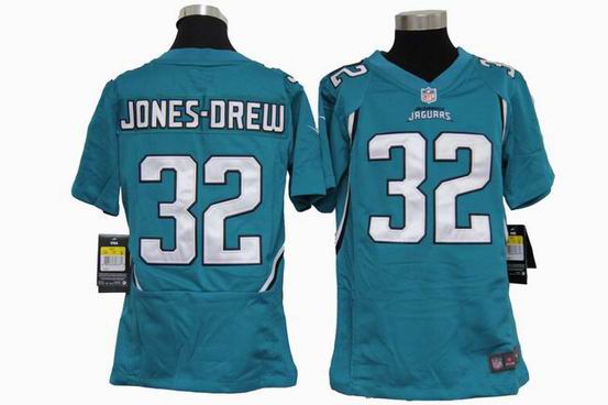 Youth Nike NFL Jacksonville Jaguars 32 Jones-Drew green stitched jersey