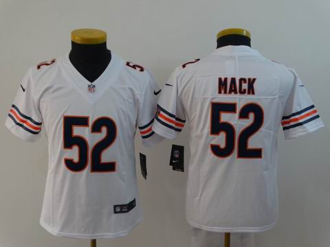 Youth nike nfl bears #52 Mack white vapor untouchable jersey