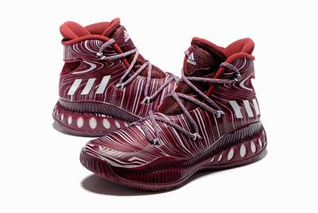 adidas Crazy Explosive shoes wine red white