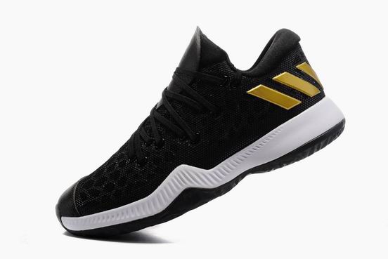 adidas Harden 2 shoes black golden
