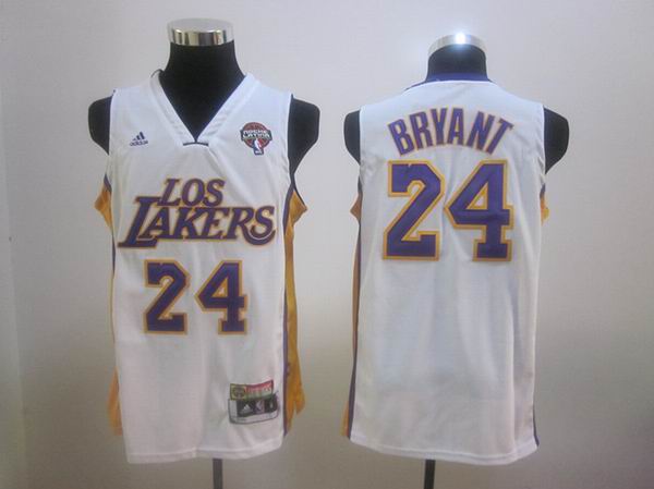 adidas Los Angeles Lakers #24 Kobe Bryant white Latin Nights Jersey