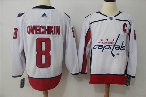 adidas NHL Washington Capitals #8 OVECHKIN white jersey