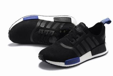 adidas NMD runner shoes black blue
