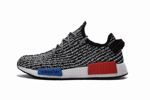 adidas NMD runner shoes black white