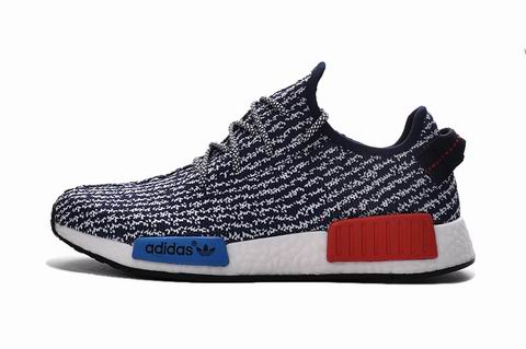 adidas NMD runner shoes white navy
