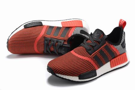 adidas NMD runner shoes wine red black