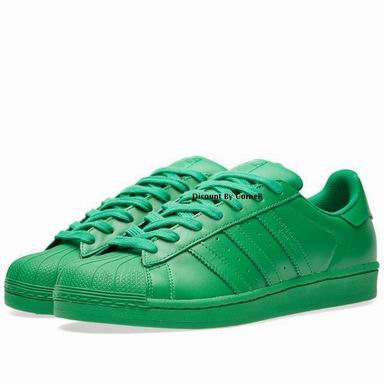 adidas Superstar shoes all green