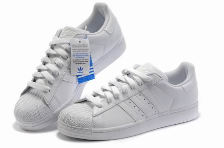 adidas Superstar shoes all white