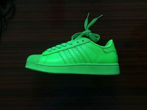 adidas Superstar shoes apple green