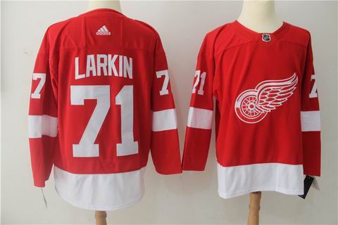 adidas nhl detroit redwings #71 Larkin red jersey