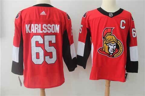 adidas nhl ottawa senators #65 Karlsson red jersey