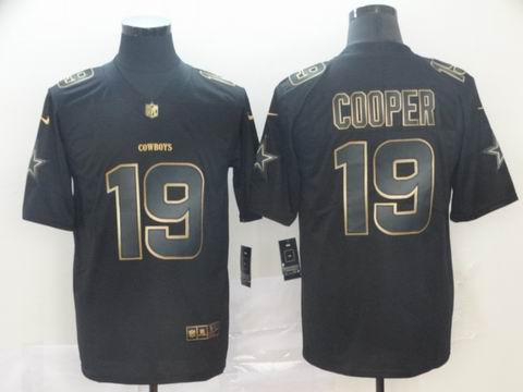 dallas cowboys #19 Cooper black golden rush jersey