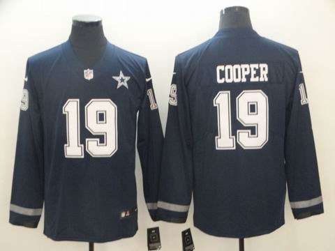 dallas cowboys #19 Cooper blue long sleeve jersey